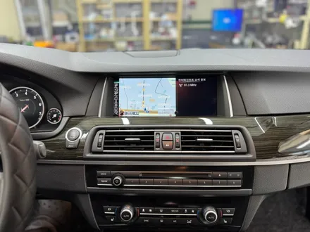광주 BMW 5시리즈 안드로이드 올인원으로 깔끔한 카플레이