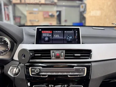 광주 BMW X1 안드로이드 올인원과 카플레이 깔끔하게 완성
