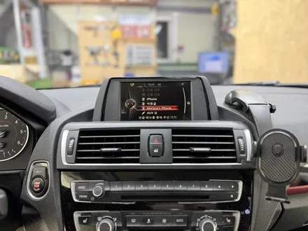 BMW 118d F20 애플 카플레이와 안드로이드 오토 터치 모니터 시공기
