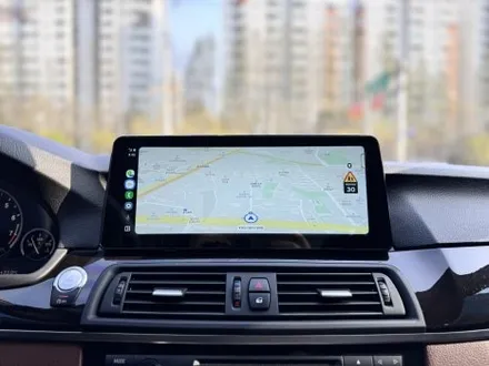 광주 BMW 5시리즈 F10 안드로이드 올인원 카플레이 깔끔하게 완성