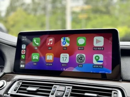 광주 BMW 7시리즈 내비게이션 안드로이드 올인원 작업으로 해결
