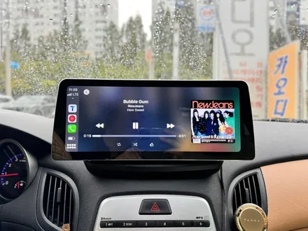 제네시스 쿠페 안드로이드 올인원 시공 카플레이까지 쾌적하게