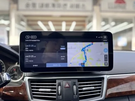 벤츠 E클래스 W212 안드로이드 올인원과 어라운드뷰 작업기