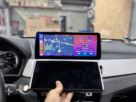 광주 BMW X1 안드로이드 올인원과 카플레이 깔끔하게 완성