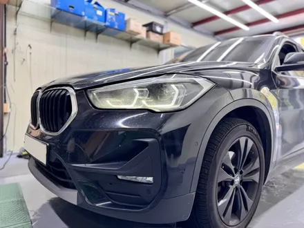 광주 BMW X1 안드로이드 올인원과 카플레이 깔끔하게 완성