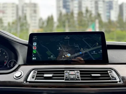 광주 BMW 7시리즈 내비게이션 안드로이드 올인원 작업으로 해결