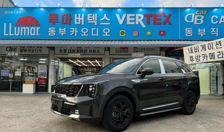 광주 쏘렌토 신차패키지 레인보우 V90으로 완벽한 작업 보여드려요
