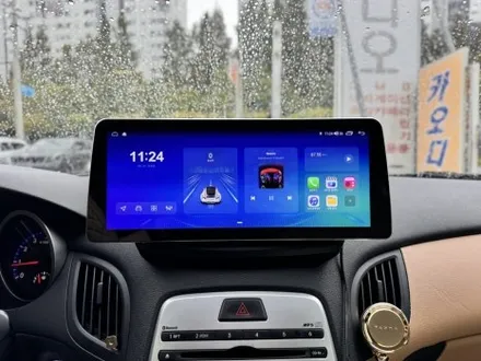 제네시스 쿠페 안드로이드 올인원 시공 카플레이까지 쾌적하게