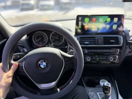 BMW 118d F20 애플 카플레이와 안드로이드 오토 터치 모니터 시공기