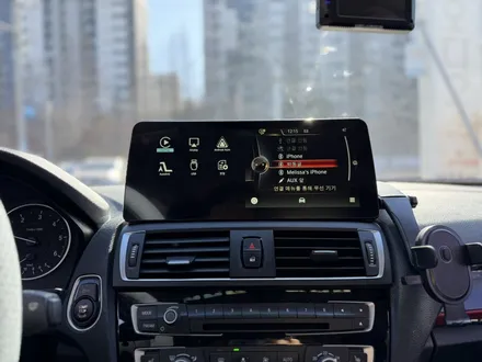 BMW 118d F20 애플 카플레이와 안드로이드 오토 터치 모니터 시공기