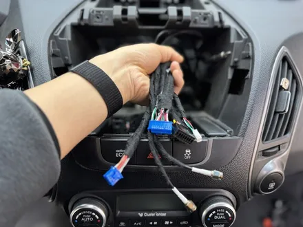 광주 투싼 IX 안드로이드 올인원 시공으로 즐기는 애플 카플레이