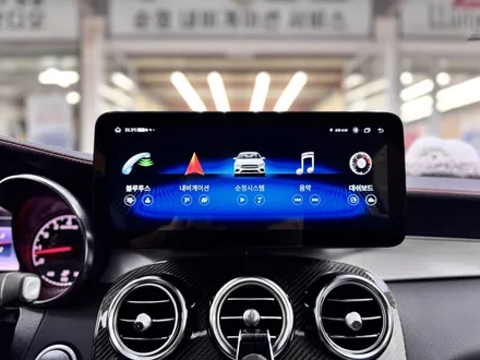 벤츠 GLC 쿠페 12.3인치 안드로이드 올인원 완벽한 마무리