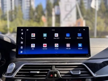 광주 BMW 7시리즈 15.6인치 안드로이드 올인원 완벽 정리