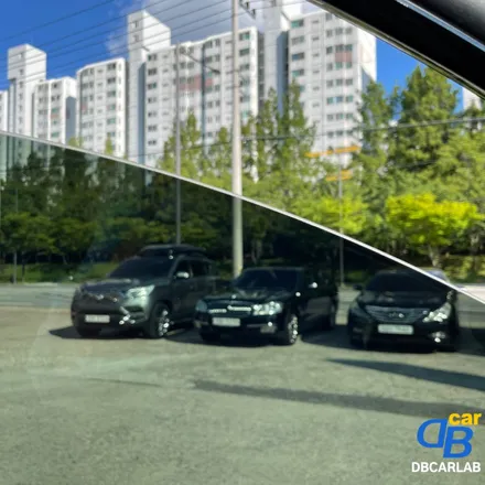 광주 명불허전 레인보우 V90으로 썬팅 재시공