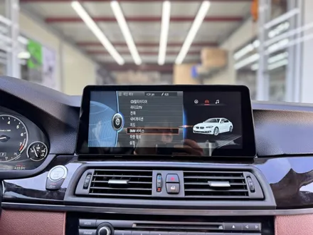 광주 BMW 5시리즈 F10 안드로이드 올인원 카플레이 깔끔하게 완성