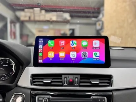 광주 BMW X1 안드로이드 올인원과 카플레이 깔끔하게 완성