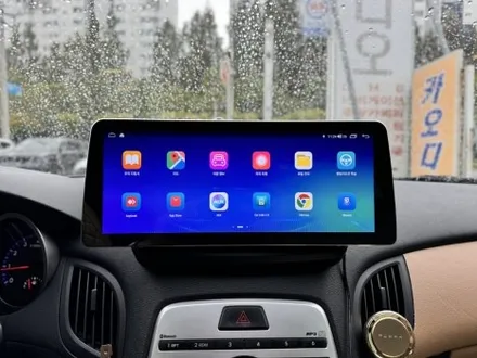 제네시스 쿠페 안드로이드 올인원 시공 카플레이까지 쾌적하게