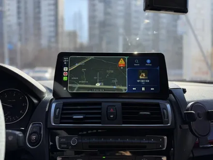 BMW 118d F20 애플 카플레이와 안드로이드 오토 터치 모니터 시공기