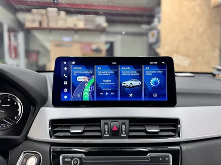 광주 BMW X1 안드로이드 올인원과 카플레이 깔끔하게 완성