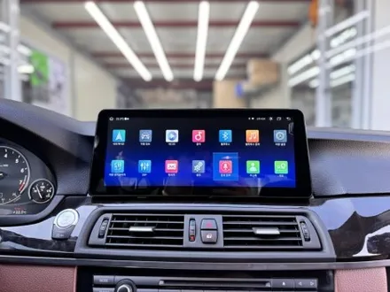 광주 BMW 5시리즈 F10 안드로이드 올인원 카플레이 깔끔하게 완성