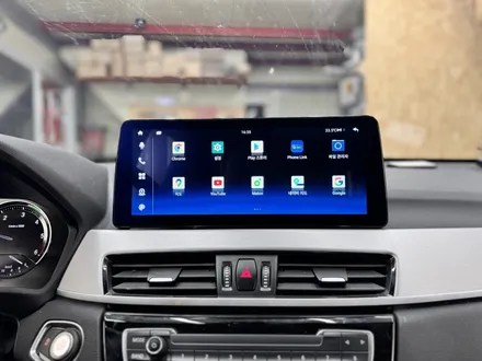 광주 BMW X1 안드로이드 올인원과 카플레이 깔끔하게 완성