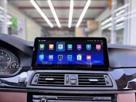 광주 BMW 5시리즈 F10 안드로이드 올인원 카플레이 깔끔하게 완성