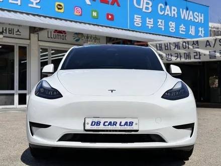광주 첨단 신차패키지 전문점 테슬라 모델 Y 깔끔한 작업 받으세요