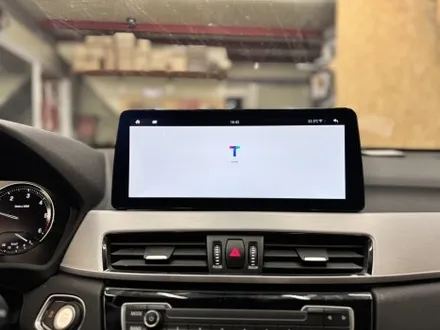 광주 BMW X1 안드로이드 올인원과 카플레이 깔끔하게 완성