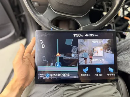광주 그랜저IG 순정 기능 연동 카나로 안드로이드 올인원 작업기
