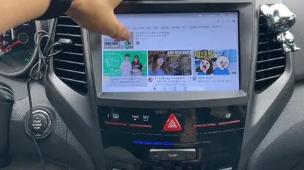 광주 티볼리 안드로이드 올인원 카플레이까지 깔끔하게 만나보세요