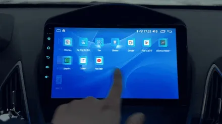 광주 투싼 IX 안드로이드 올인원 시공으로 즐기는 애플 카플레이