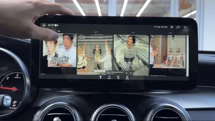 벤츠 GLC 카플레이 안드로이드 올인원으로 해결