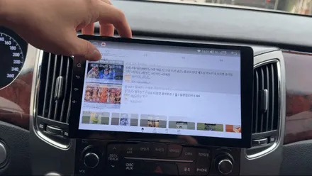 에쿠스 VI 안드로이드 올인원 작업과 애플 카플레이 사용기