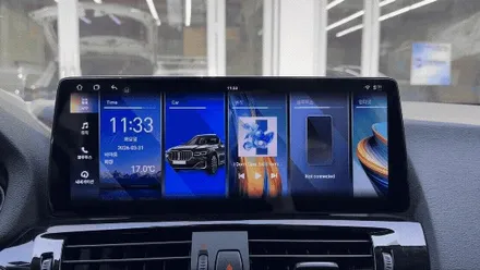 BMW X4 안드로이드 올인원과 어라운드뷰 시스템 완성