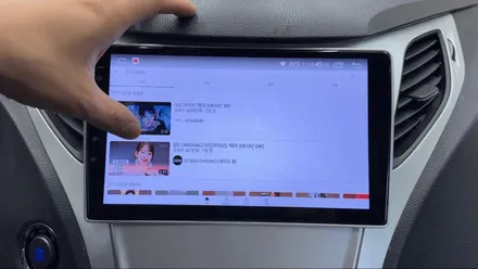 광주 그랜저HG 안드로이드 올인원 완벽하게 작업합니다
