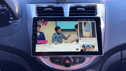 현대 액센트 안드로이드 오토와 애플 카플레이를 위한 과정