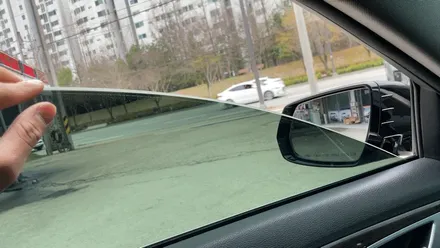 광주 썬팅의 계절 새옷을 입고 깔끔한 제네시스 G80