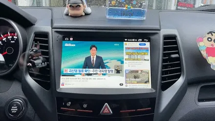 광주 티볼리 카플레이 사용은 안드로이드 올인원 설치로 즐겨보세요