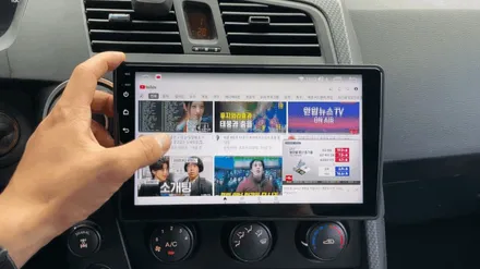 광주 코란도 스포츠 안드로이드 올인원 깔끔한 작업으로 완성