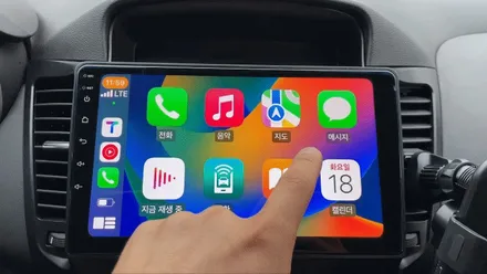 광주 안드로이드 올인원 쉐보레 크루즈 깔끔한 작업기