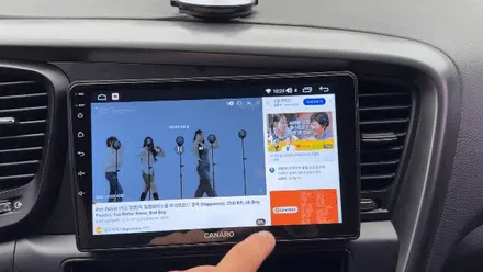 광주 K5 안드로이드 올인원 시공과 카플레이는 이렇게 깔끔하게