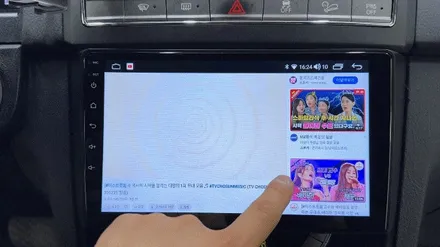 광주 렉스턴W 안드로이드 올인원과 카플레이 즐거운 드라이빙