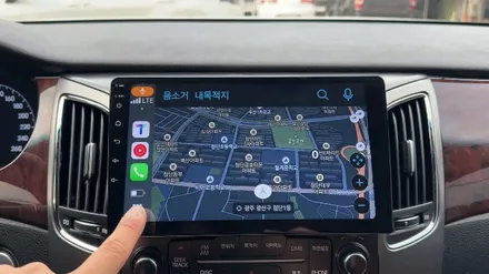 에쿠스 VI 안드로이드 올인원 작업과 애플 카플레이 사용기