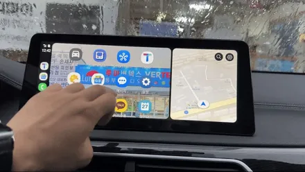 BMW 7시리즈 G11 안드로이드 오토와 애플 카플레이 사용을 위한 작업