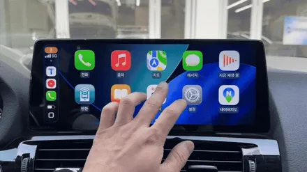 BMW X4 안드로이드 올인원과 어라운드뷰 시스템 완성