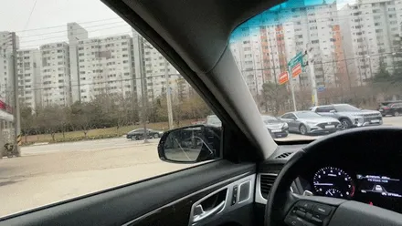 광주 썬팅의 계절 새옷을 입고 깔끔한 제네시스 G80