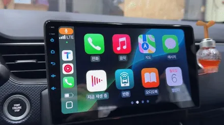 르노 XM3 안드로이드 올인원과 애플 카플레이의 편리함