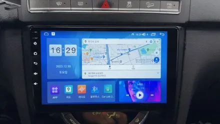 광주 렉스턴W 안드로이드 올인원과 카플레이 즐거운 드라이빙