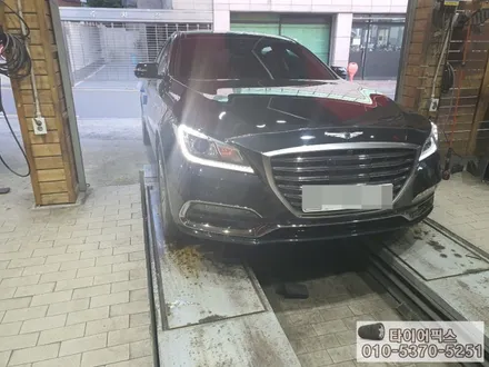 제네시스G80 컨티넨탈 TX 타이어교체 245/40R19 275/35R19 / 서울 강서구 화곡동