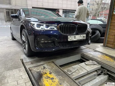 BMW 7시리즈 740d 미쉐린 사계절 타이어교체 했습니다 / 서울 강서구 화곡동